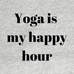 Yoga is my happy place T-Shirt